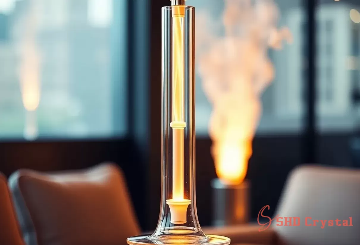 popular straight glass hookahs