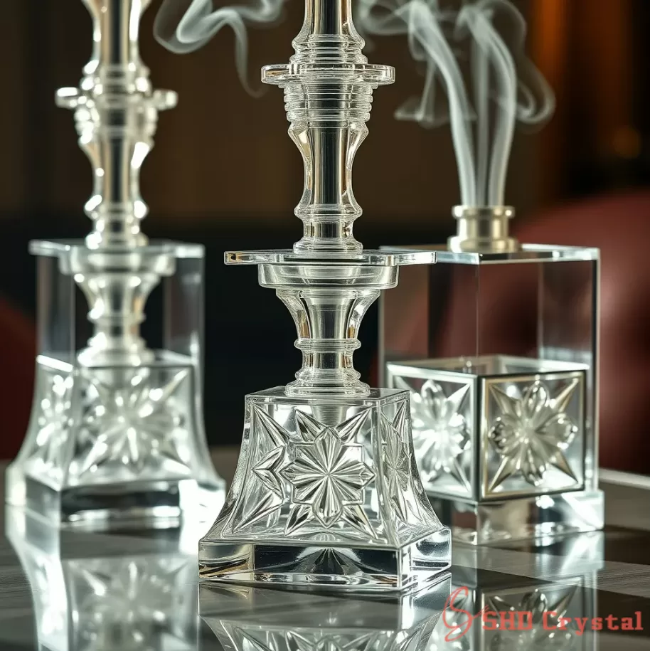 crystal shisha sets luxury portable