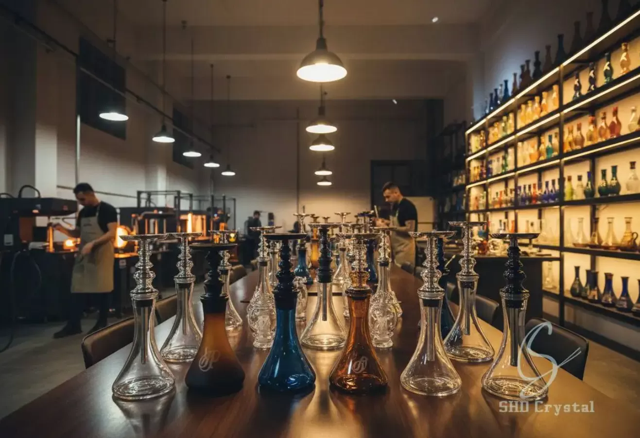 glass hookah vase manufacturer